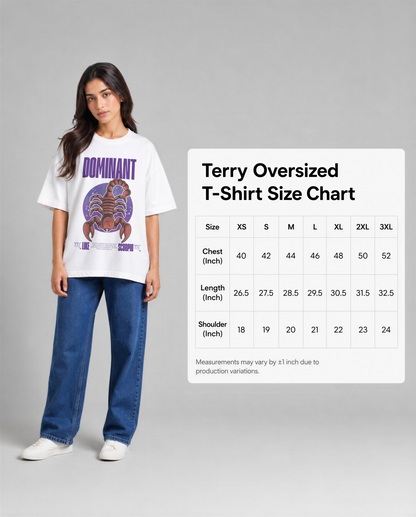 Scorpio - Unisex Oversized Tee