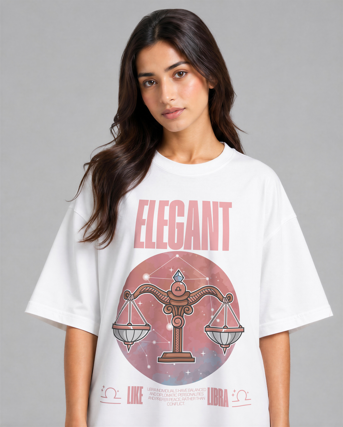 Libra - Unisex Oversized Tee