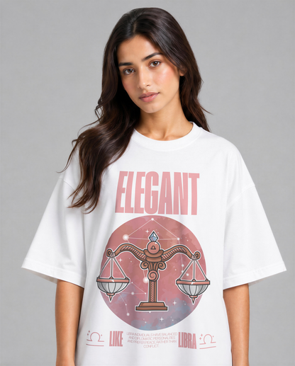 Libra - Unisex Oversized Tee