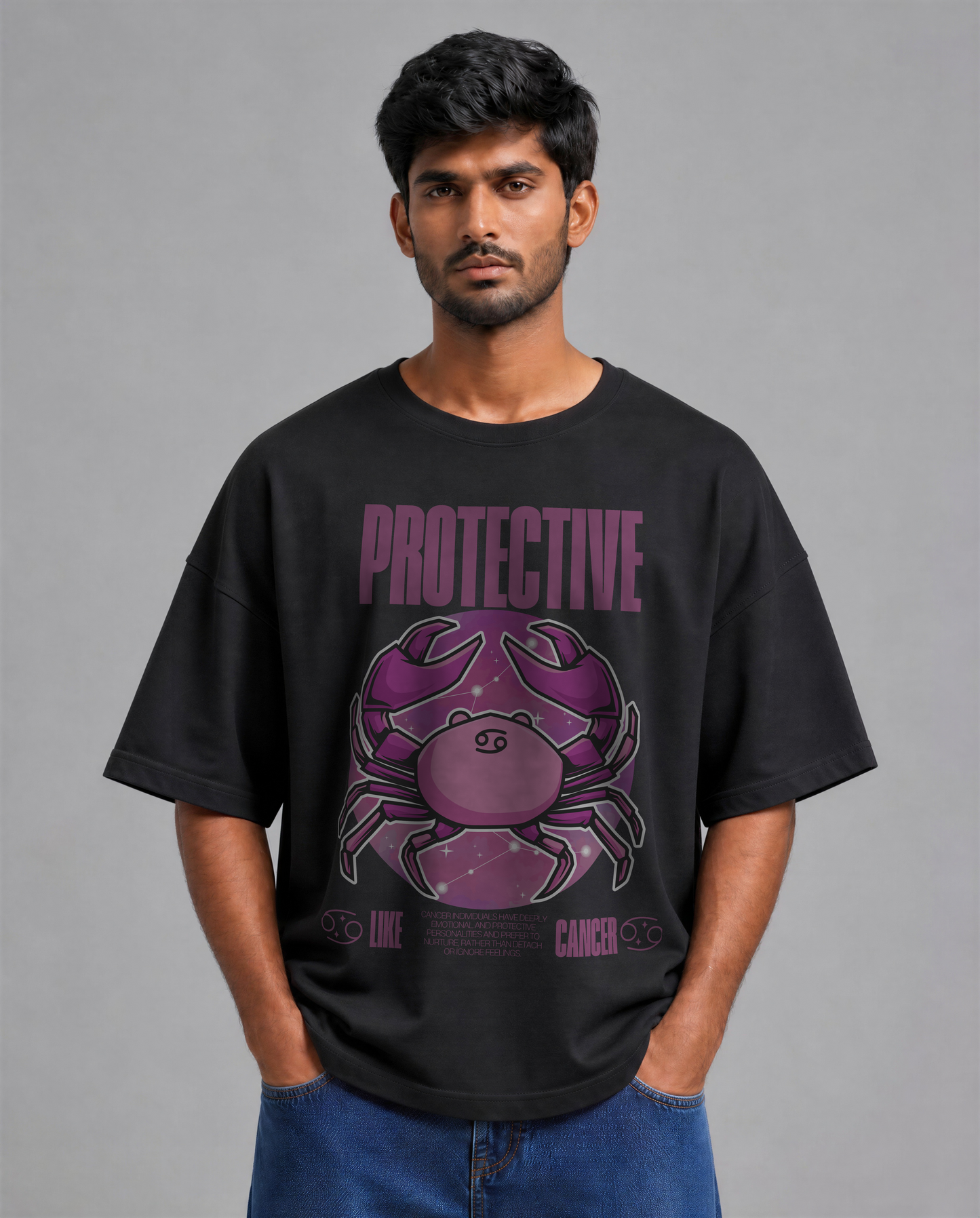 Cancer - Unisex Oversized Tee