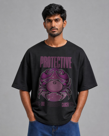 Cancer - Unisex Oversized Tee