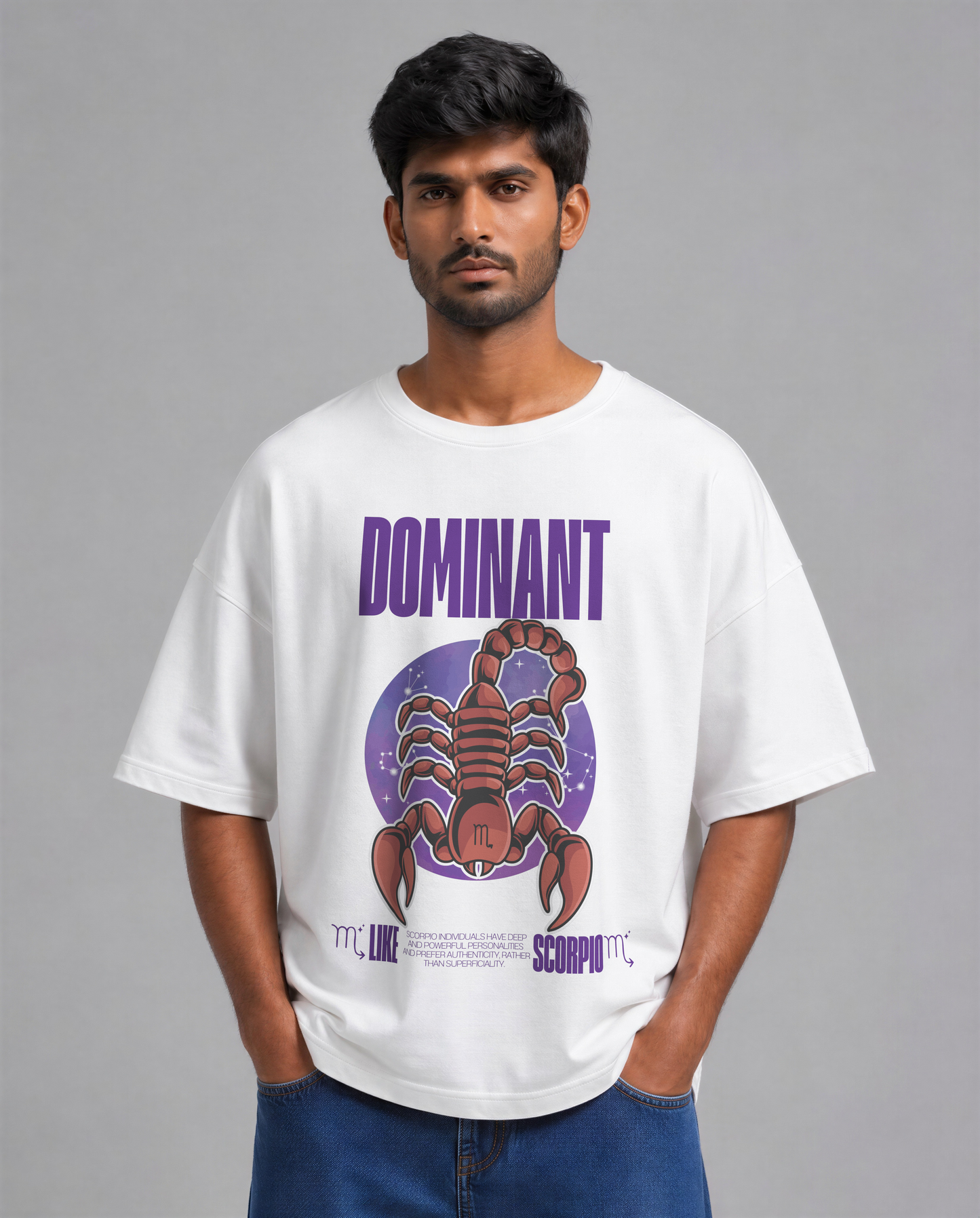 Scorpio - Unisex Oversized Tee